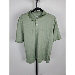 Tommy Bahama Green Men's Swordfish Logo Polo Shirt Size Large